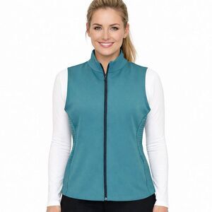 Under Armour Cold Gear Vest Size XL Teal Blue